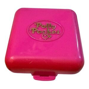 Vintage Bluebird Polly Pocket 1989 Wild Zoo World Clam Shell Incomplete